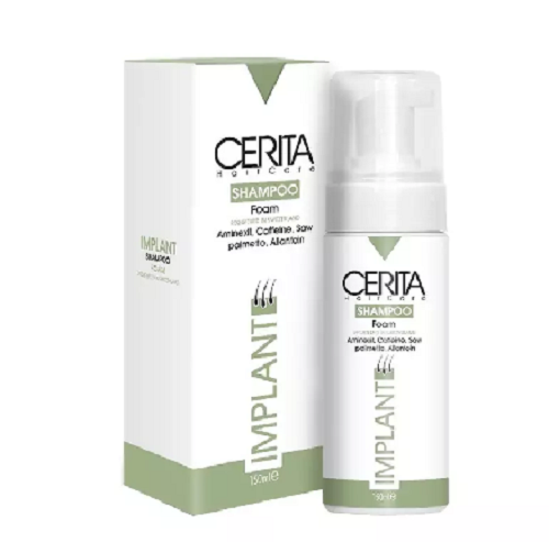 شامپو فوم کاشت مو برند سریتا