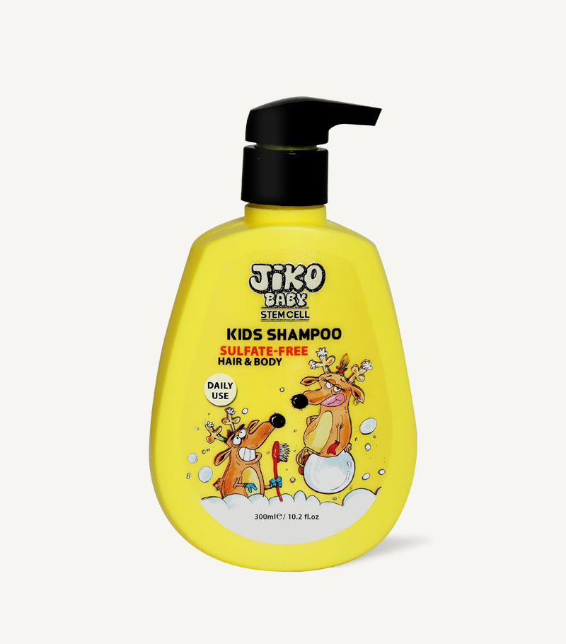 شامپو گیاهی سر و بدن کودک برند استم سل