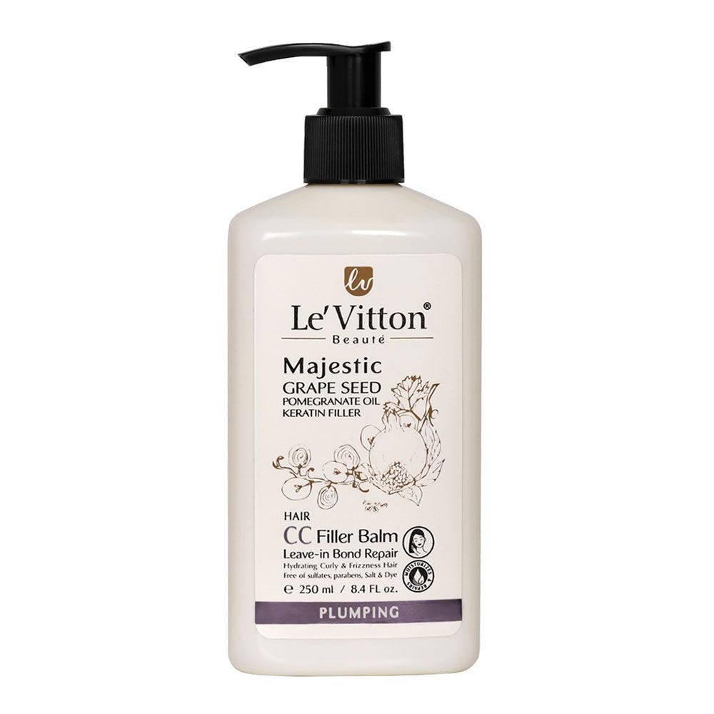 فیلر بالم مو مدل CC بعد از حمام برند لویتون