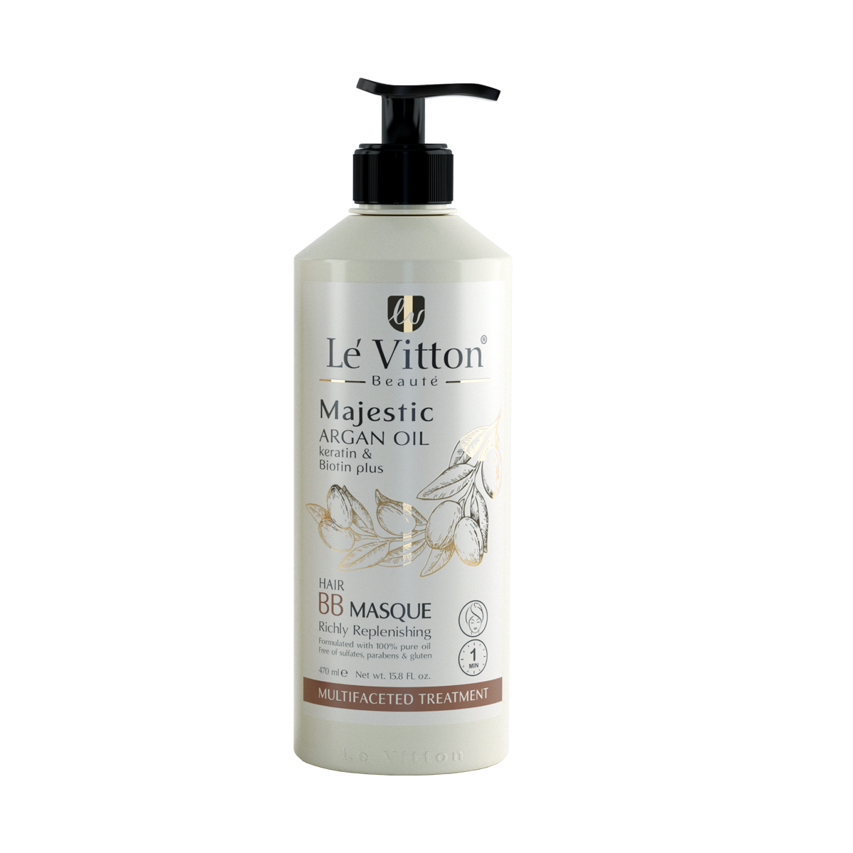 ماسک مو مغذی مدل BB برند لویتون