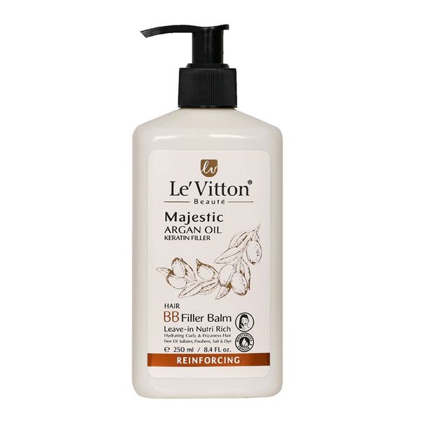 فیلر بالم مو مدل BB بعد از حمام برند لویتون