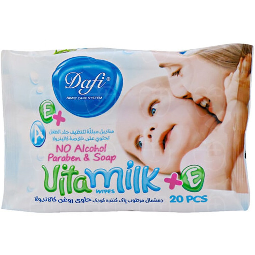 دستمال مرطوب و پاک کننده کودک برند دافی