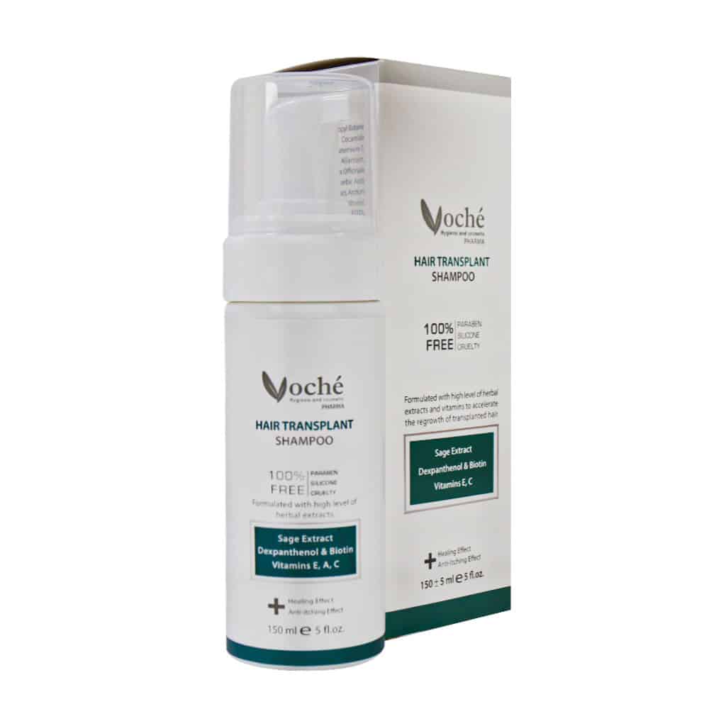  شامپو موهای کاشته شده برند وچه