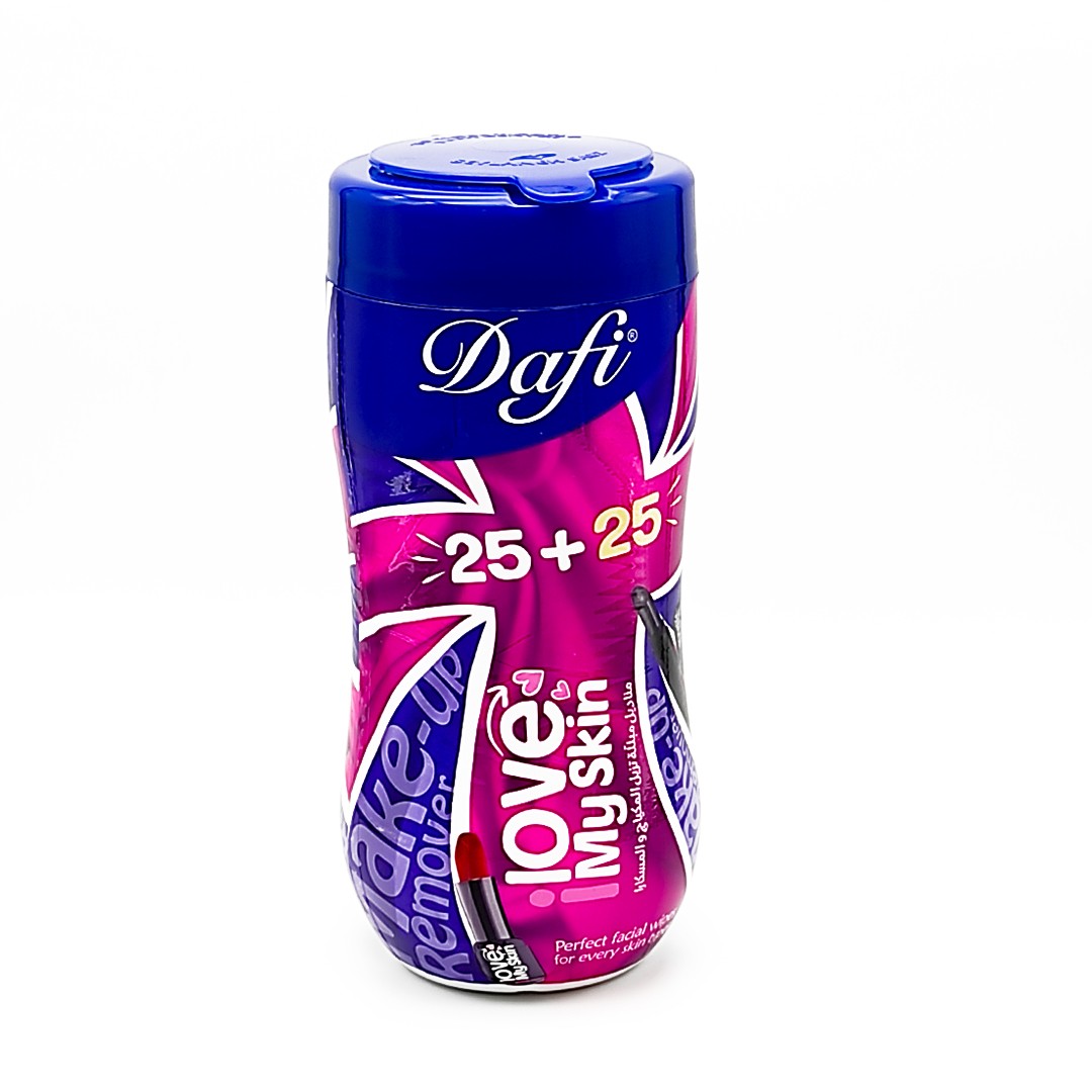 دستمال مرطوب قوطی دار برند دافی