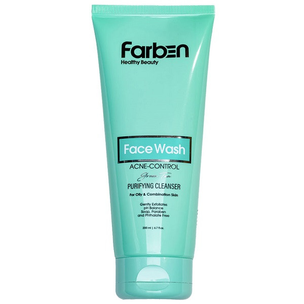 ژل شست و شوی صورت برند فاربن 