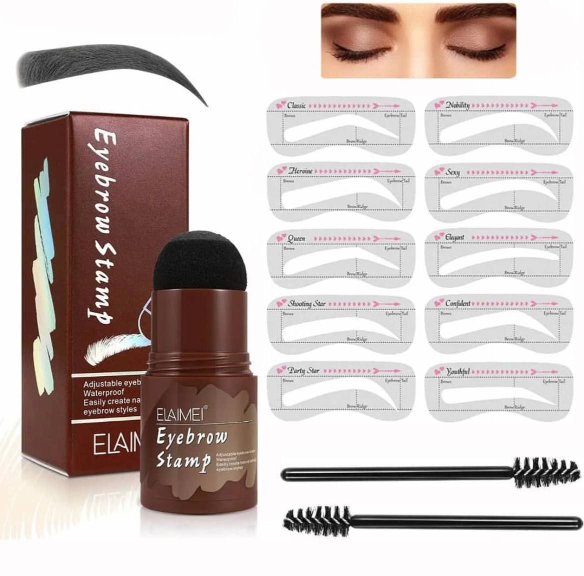 استامپ ابرو برند کالر کاستل 