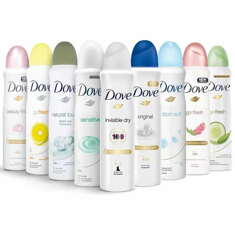  اسپری ضد تعریق زنانه مدل ( UK ) برند داو