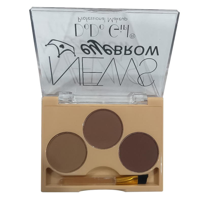 پالت سایه ابرو مدل NEWS EYE BROW برند دودوگرل