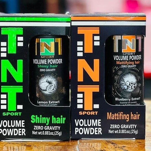 پودر حالت دهنده مو  برند تی ان تی