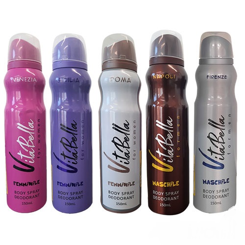 اسپری خوشبو کننده بدن مردانه برند ویتابلا