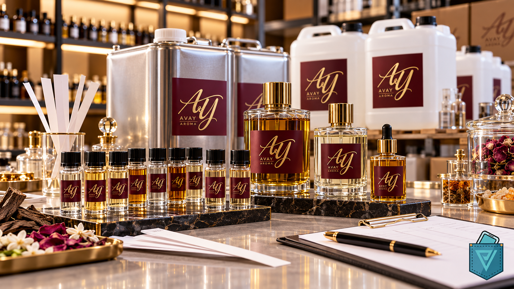 خرید عمده اسانس عطر؛ راهنمای انتخاب و تأمین اسانس برای تولیدکنندگان و عطرفروشی‌ها