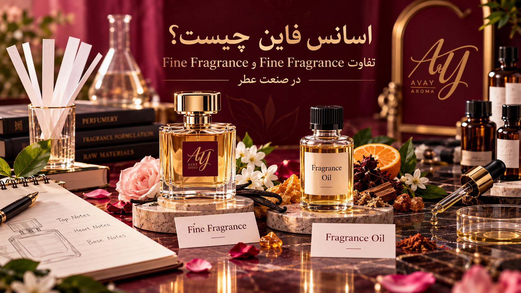 اسانس فاین چیست؟ تفاوت Fine Fragrance و Fragrance Oil در صنعت عطر
